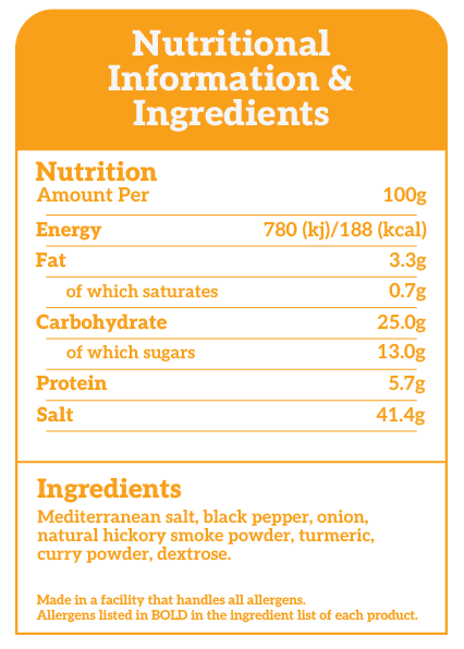 “787” Viking Salt - Spicey Smokey Black Pepper Salt - Dorset Spice Shed