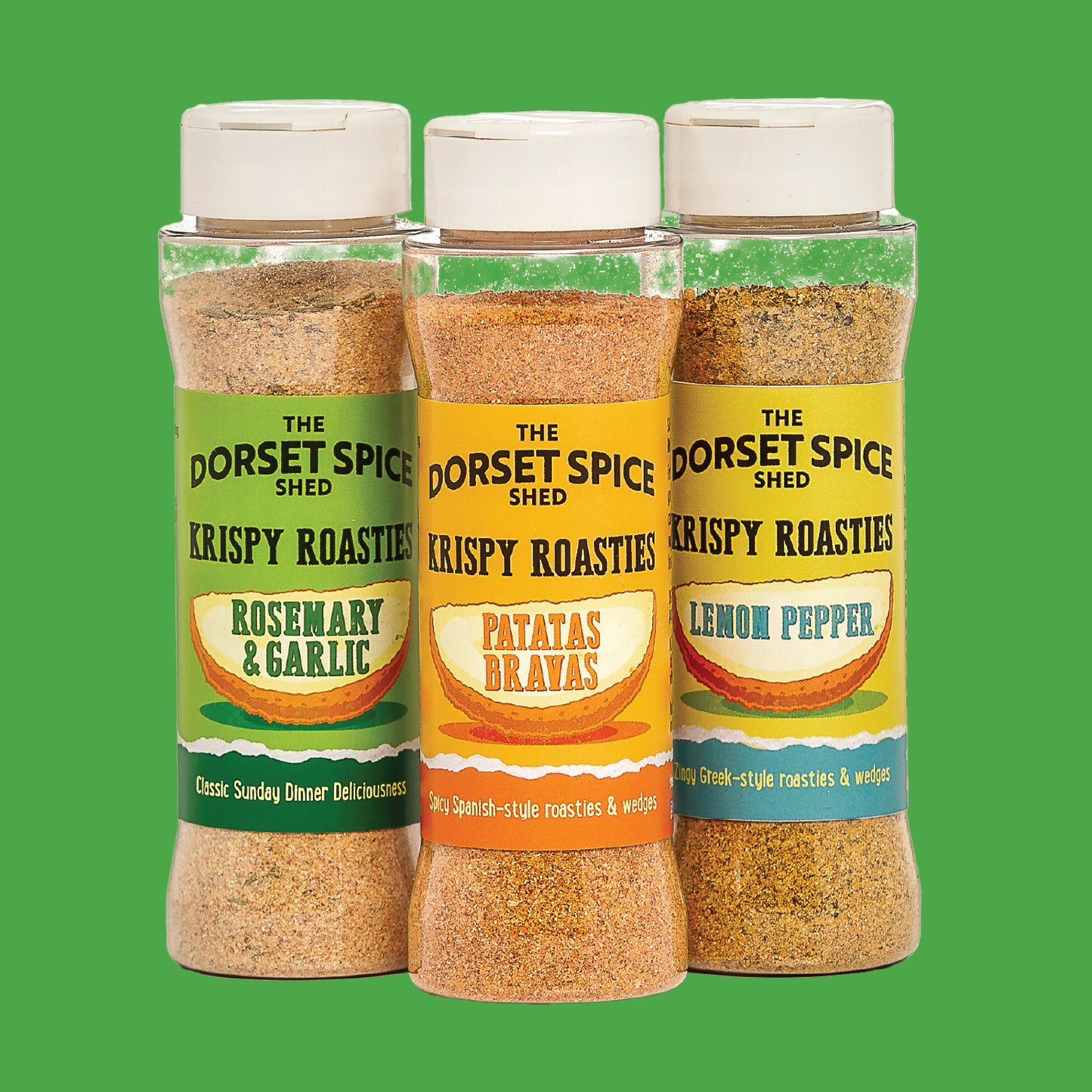 Krispie Roasties Roast Potato Seasoning Gift Pack for Roastie Lovers - Three fantastic flavours
