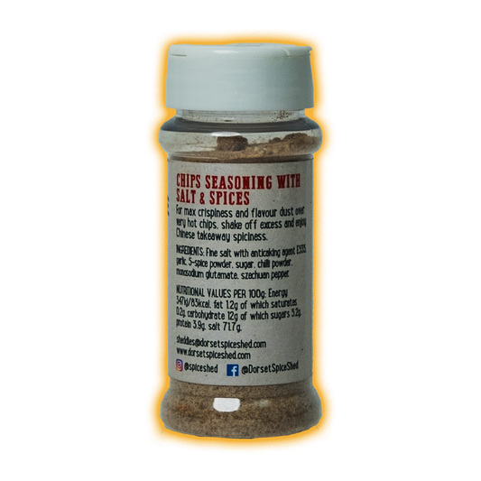 Jurassic Fries Salt 'n' Pepper 95g - Dorset Spice Shed