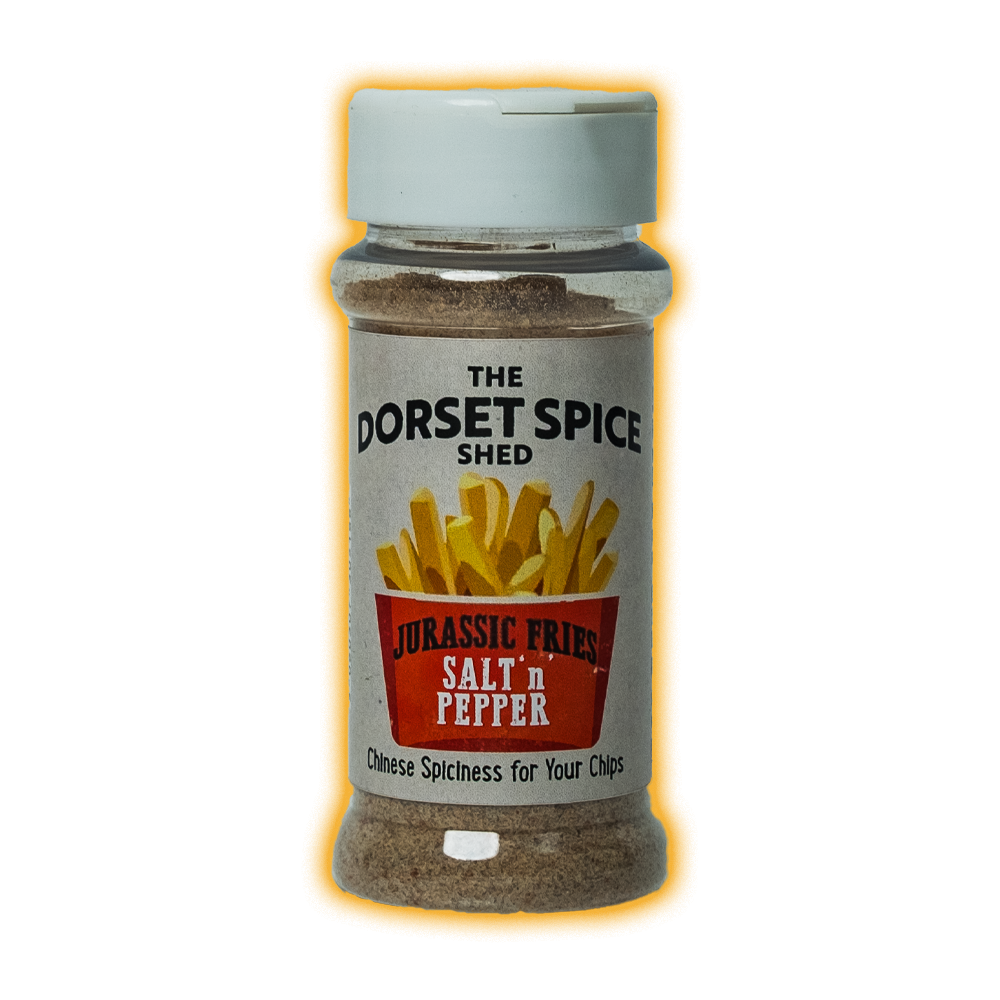 Jurassic Fries Salt 'n' Pepper 95g - Dorset Spice Shed
