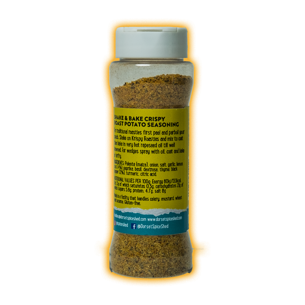 Krispy Roasties Lemon Pepper Roast Potato Seasoning 100g - Dorset Spice Shed