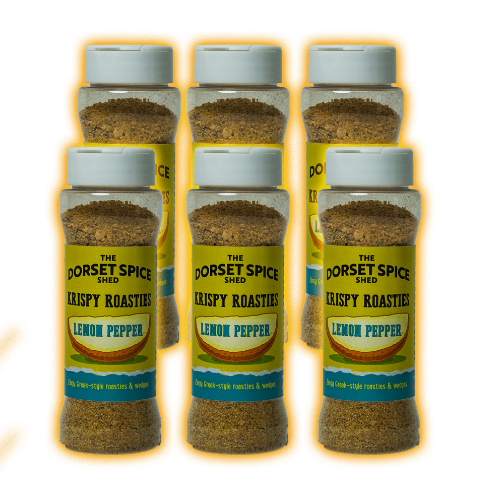 Krispy Roasties Lemon Pepper Roast Potato Seasoning 100g - Dorset Spice Shed