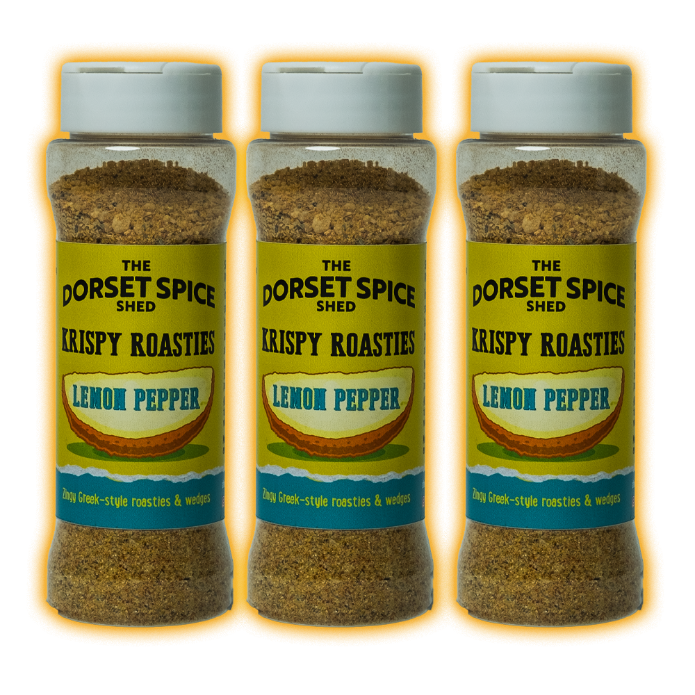 Krispy Roasties Lemon Pepper Roast Potato Seasoning 100g - Dorset Spice Shed