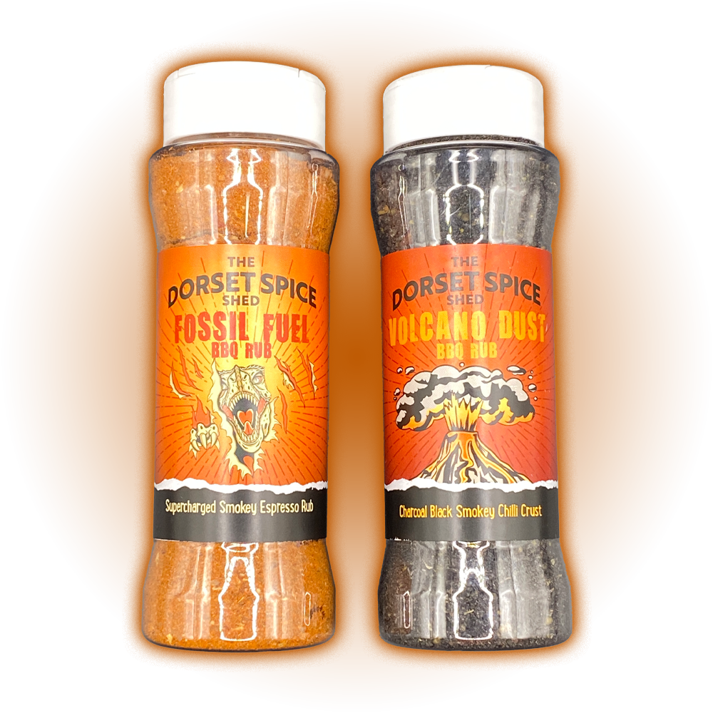 Volcanics Pro BBQ Twin Pack - Dorset Spice Shed
