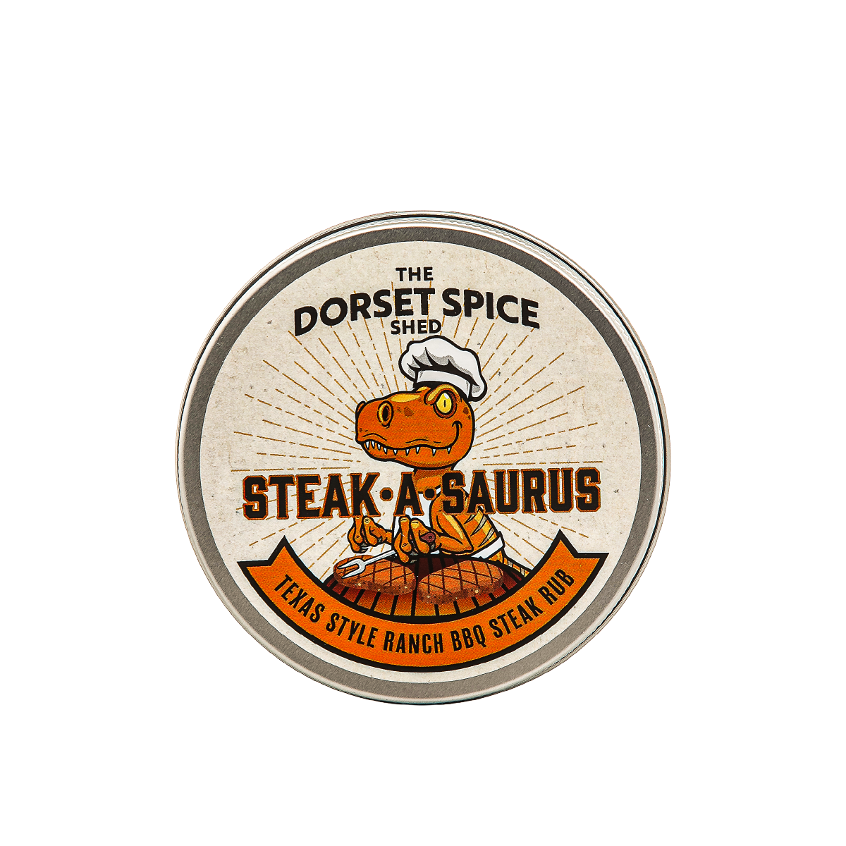 Jurassic BBQ Steak-a-Saurus BBQ Steak Rub - Dorset Spice Shed