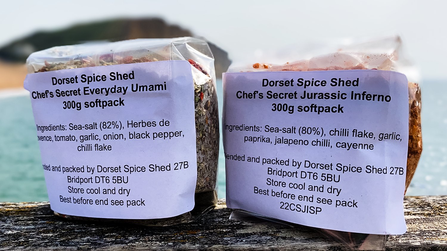 Dorset Spice Shed Chef's Secret Seasoning Soft packs