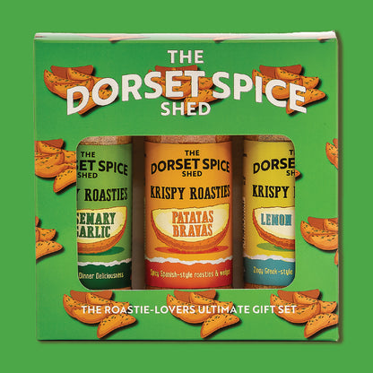 Krispie Roasties Roast Potato Seasoning Gift Pack for Roastie Lovers - Three fantastic flavours
