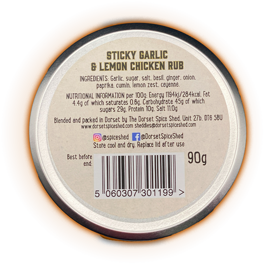 Jurassic BBQ Chicken Rex BBQ Rub - Dorset Spice Shed