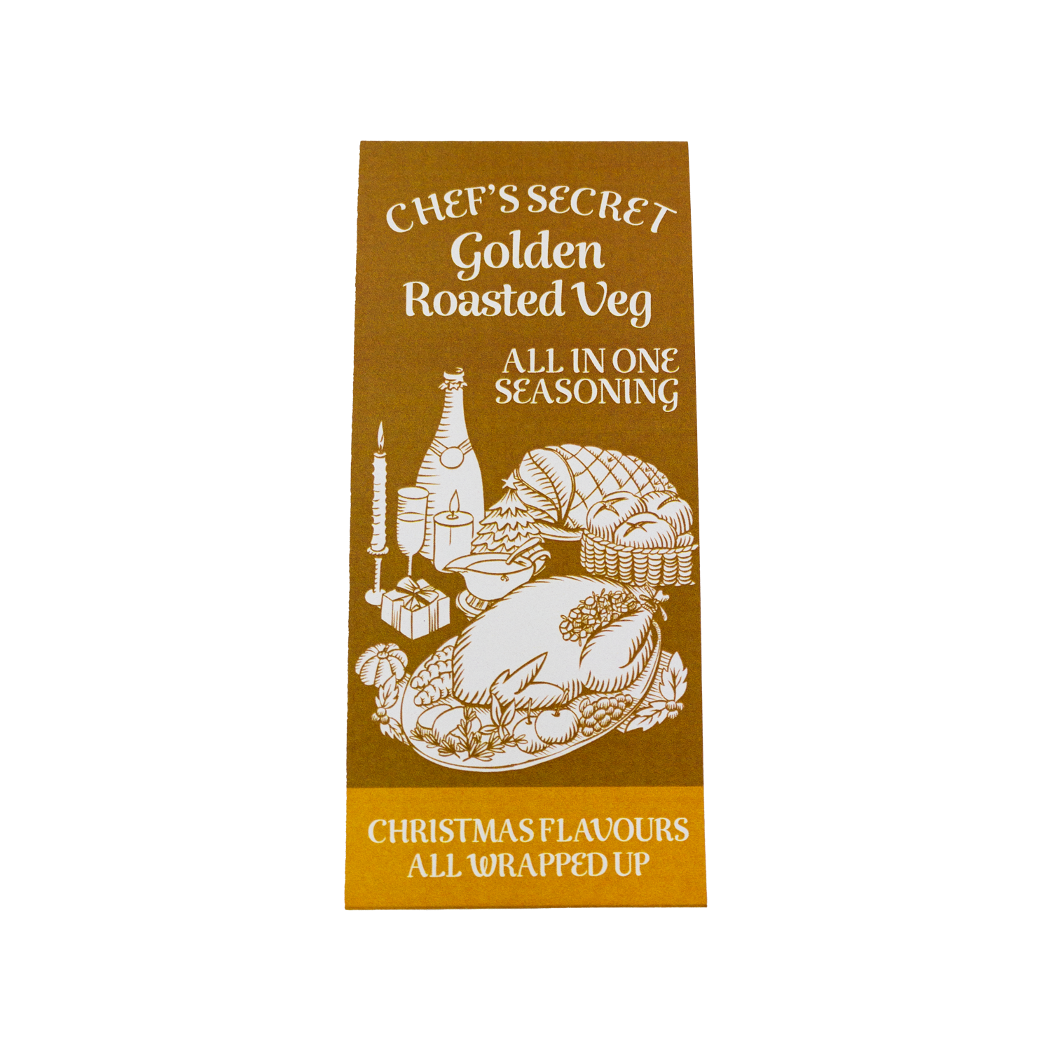 Chef's Secret Christmas Seasoning Golden Roasted Veg