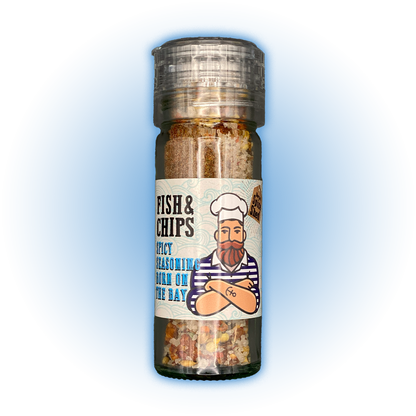 Salt 'n' Spice Grinder - Fish & Chips Seasoning - Dorset Spice Shed