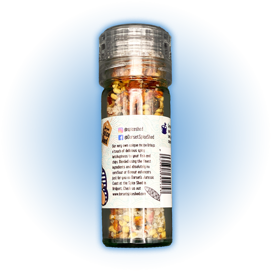 Salt 'n' Spice Grinder - Fish & Chips Seasoning - Dorset Spice Shed