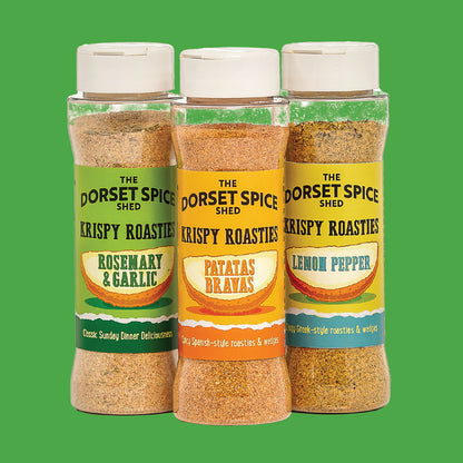 Krispie Roasties Roast Potato Seasoning Gift Pack for Roastie Lovers - Three fantastic flavours