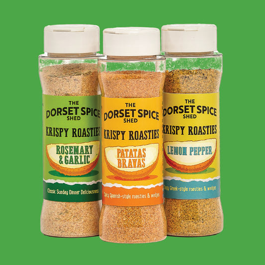 Krispie Roasties Roast Potato Seasoning Gift Pack for Roastie Lovers - Three fantastic flavours