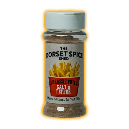 Jurassic Fries Salt 'n' Pepper 95g - Dorset Spice Shed