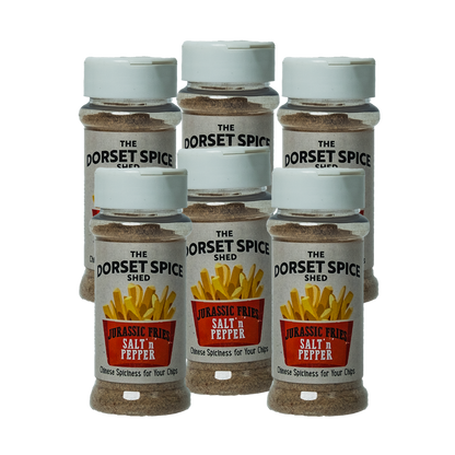 Jurassic Fries Salt 'n' Pepper 95g - Dorset Spice Shed