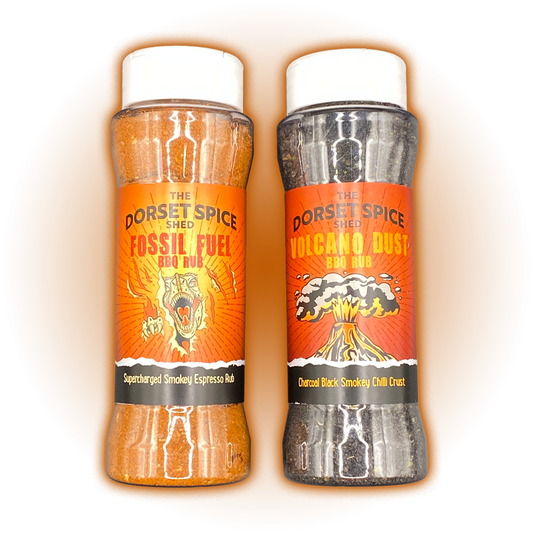 Volcanics Pro BBQ Twin Pack - Dorset Spice Shed