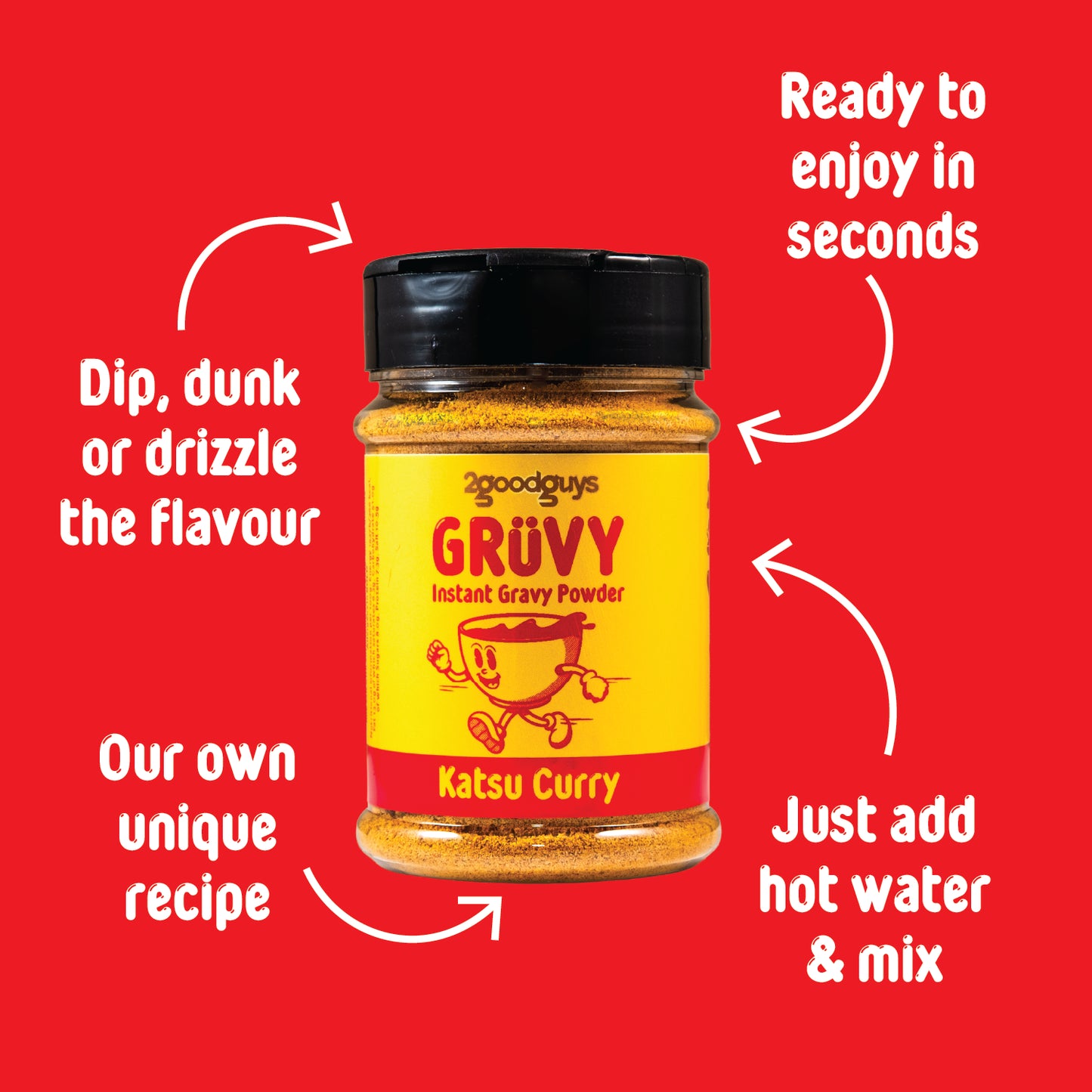 2GoodGuys Gruvy Instant Gravy Powder Katsu Curry