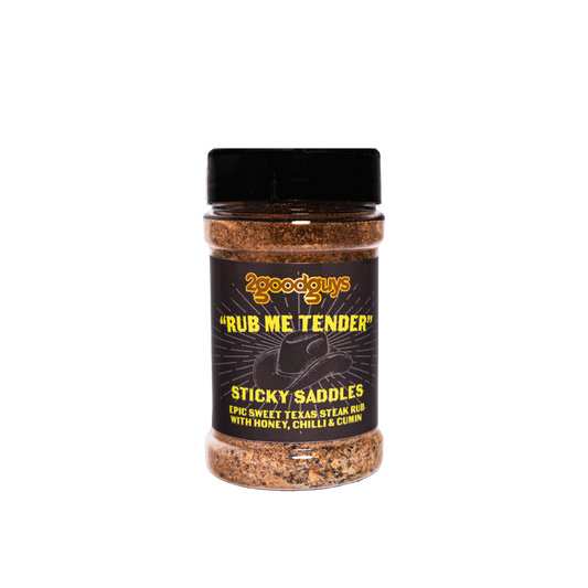 2GoodGuys Rub Me Tender Sticky Saddles Rub