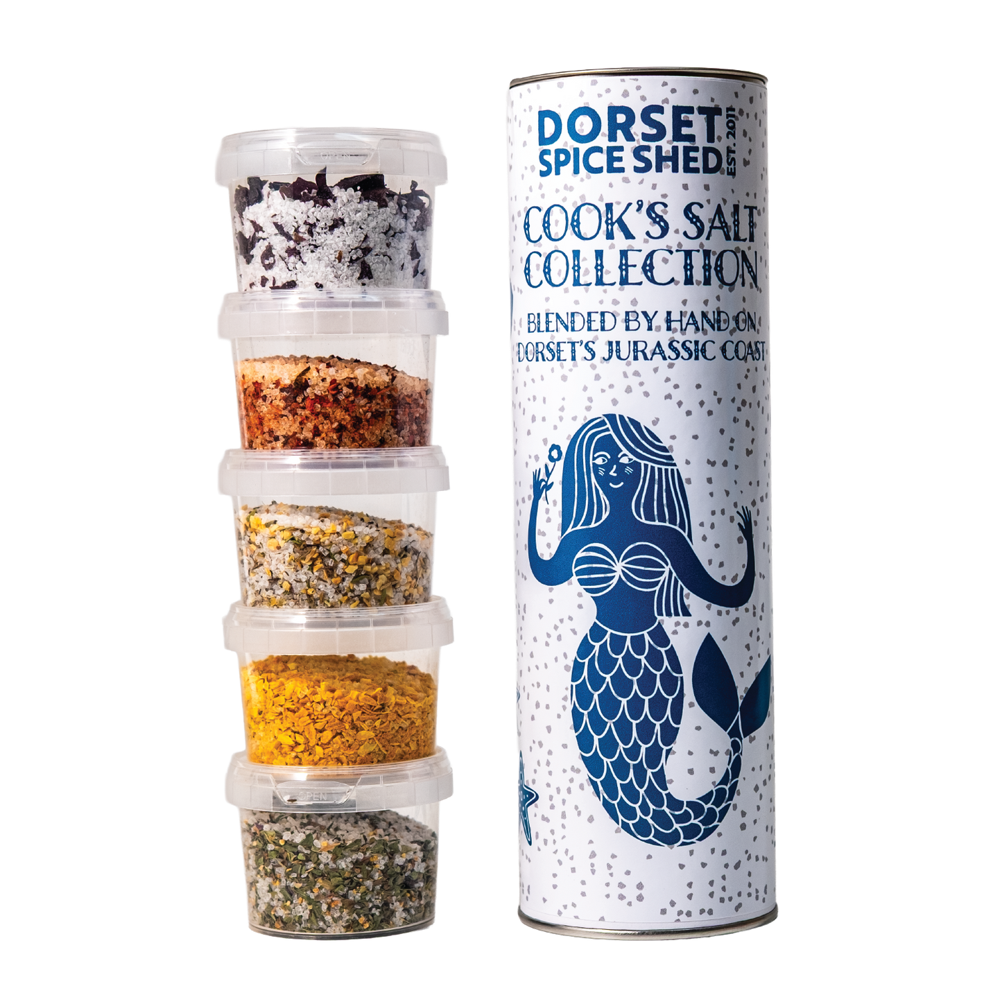 Dorset Spice Shed Tube of Salts Gift Set - Dorset Spice Shed