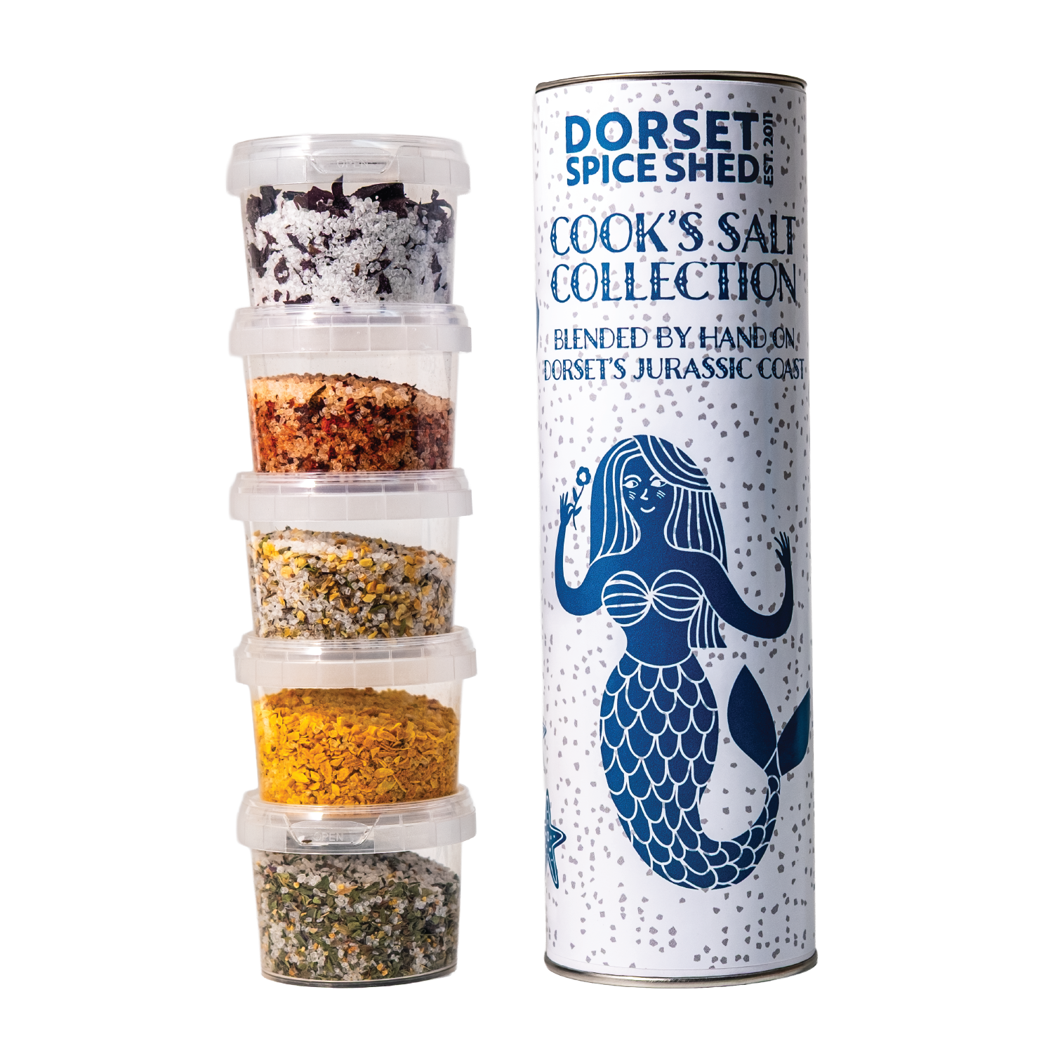 Dorset Spice Shed Tube of Salts Gift Set - Dorset Spice Shed