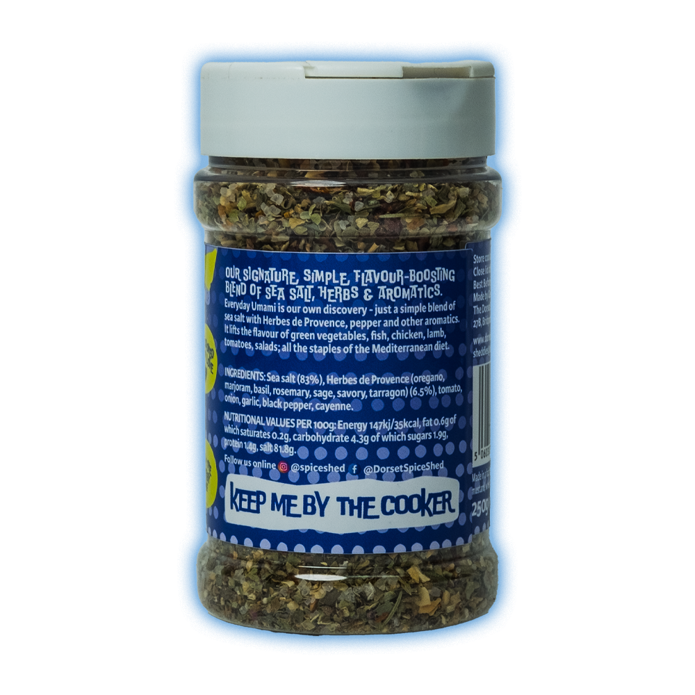 Shake & Season Everyday Umami 250g - Dorset Spice Shed