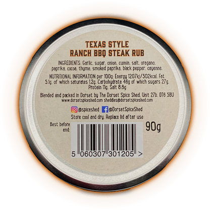 Jurassic BBQ Steak-a-Saurus BBQ Steak Rub - Dorset Spice Shed