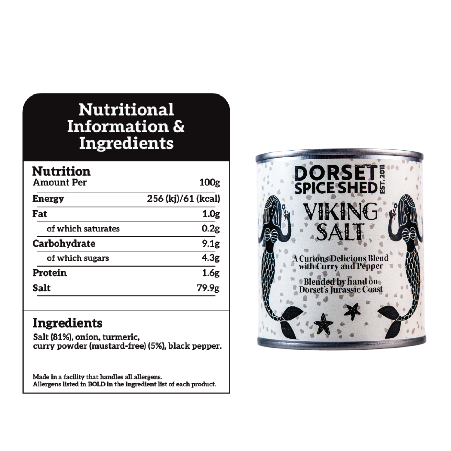 Dorset Spice Shed Viking Salt - Dorset Spice Shed