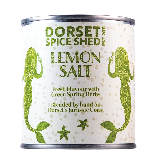 Dorset Spice Shed Lemon & Green Herbs Salt - Dorset Spice Shed