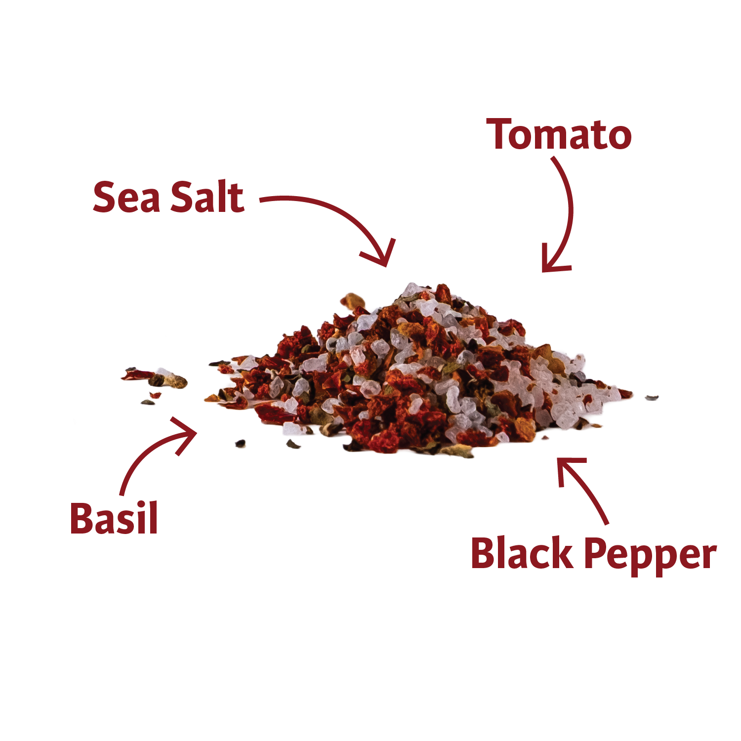 Dorset Spice Shed Tomato & Basil Salt - Dorset Spice Shed