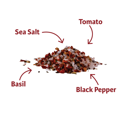 Dorset Spice Shed Tomato & Basil Salt - Dorset Spice Shed