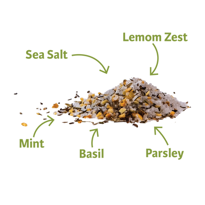 Dorset Spice Shed Lemon & Green Herbs Salt - Dorset Spice Shed