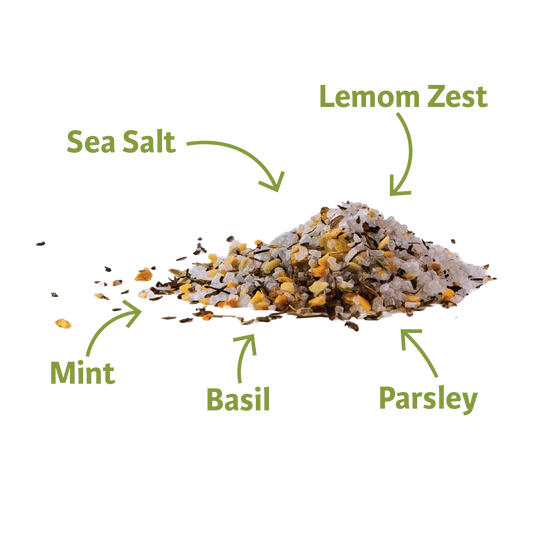 Dorset Spice Shed Lemon & Green Herbs Salt - Dorset Spice Shed