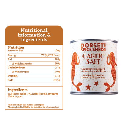 Dorset Spice Shed Garlic Salt - Dorset Spice Shed