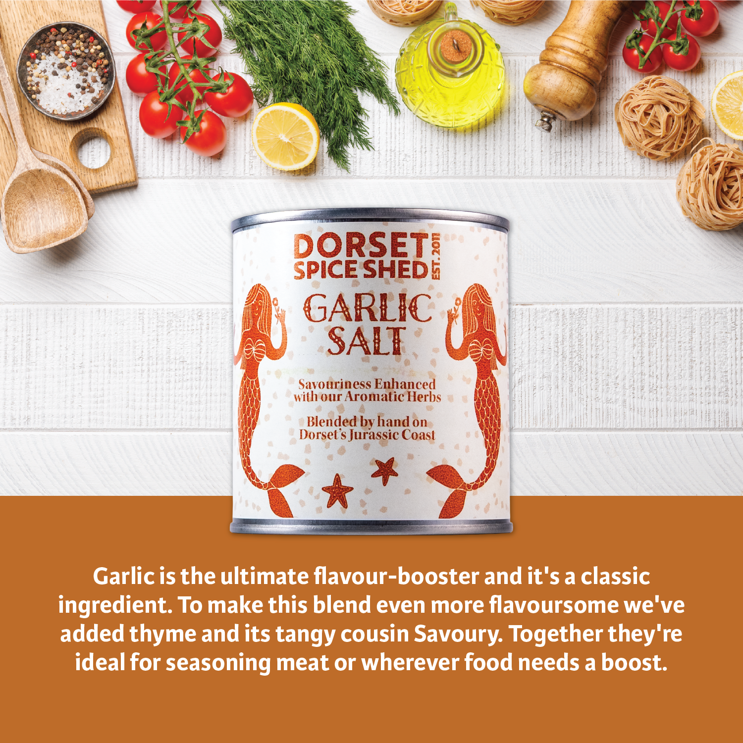 Dorset Spice Shed Garlic Salt - Dorset Spice Shed