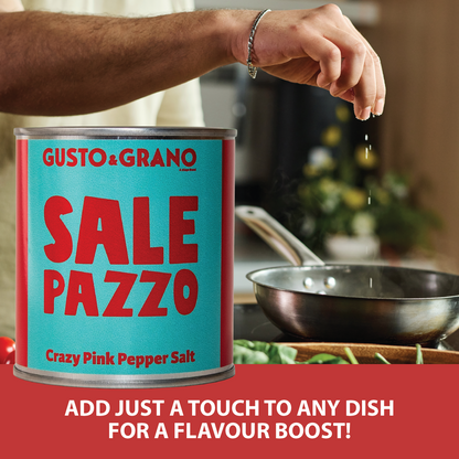 Gusto & Grano Un Tocco Sale Pazzo Crazy Pink Pepper Salt