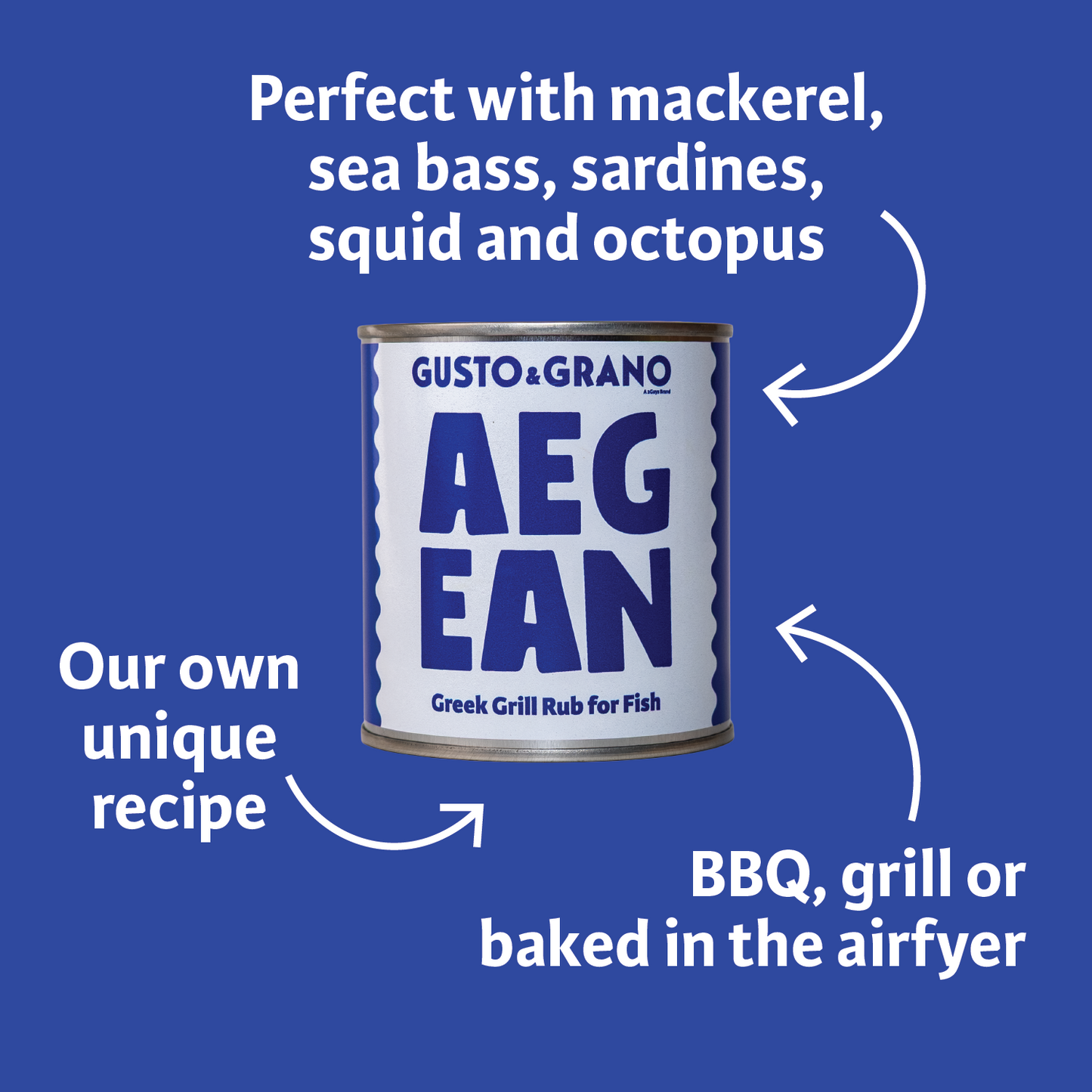 Gusto & Grano Aegean Fish Seasoning