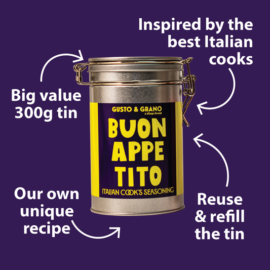 Gusto & Grano Buon Appetito Italian Cook's Seasoning