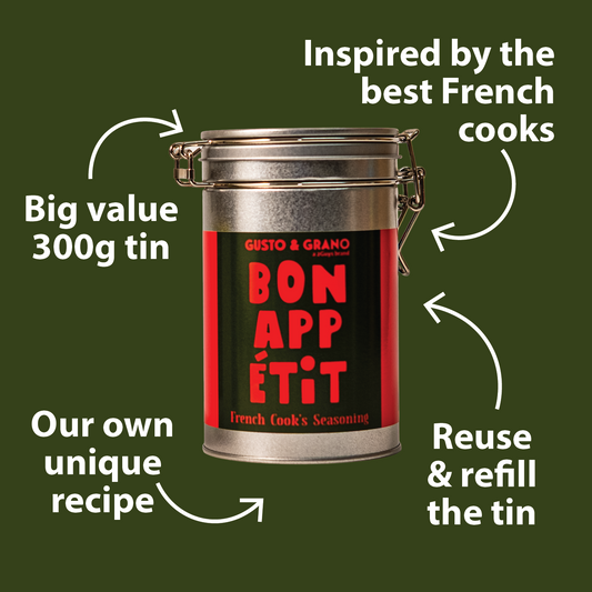 Gusto & Grano Bon Appétit French Cook's Seasoning