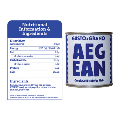 Gusto & Grano Aegean Fish Seasoning
