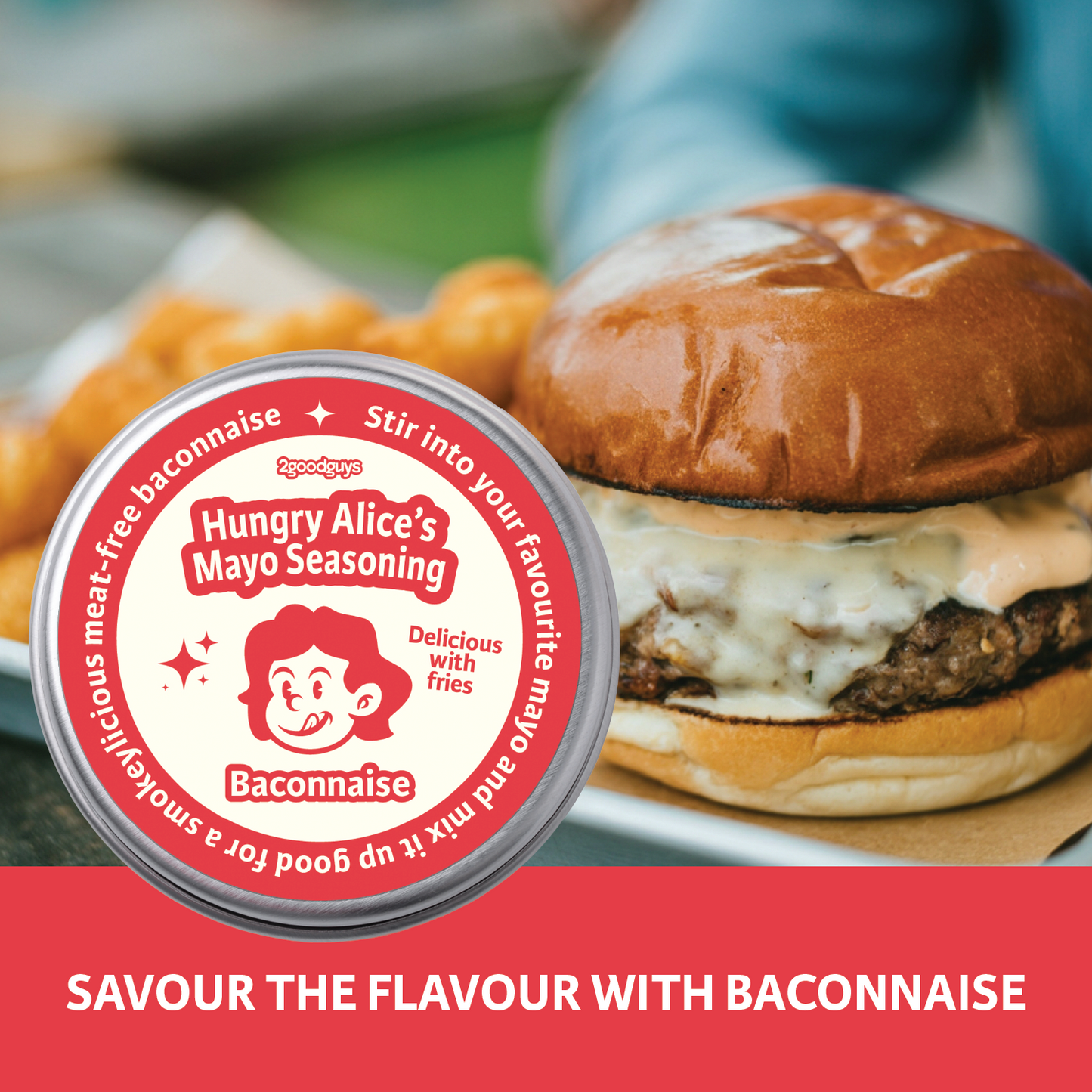 2GoodGuys Hungry Alice Mayonnaise Seasoning Baconnaise