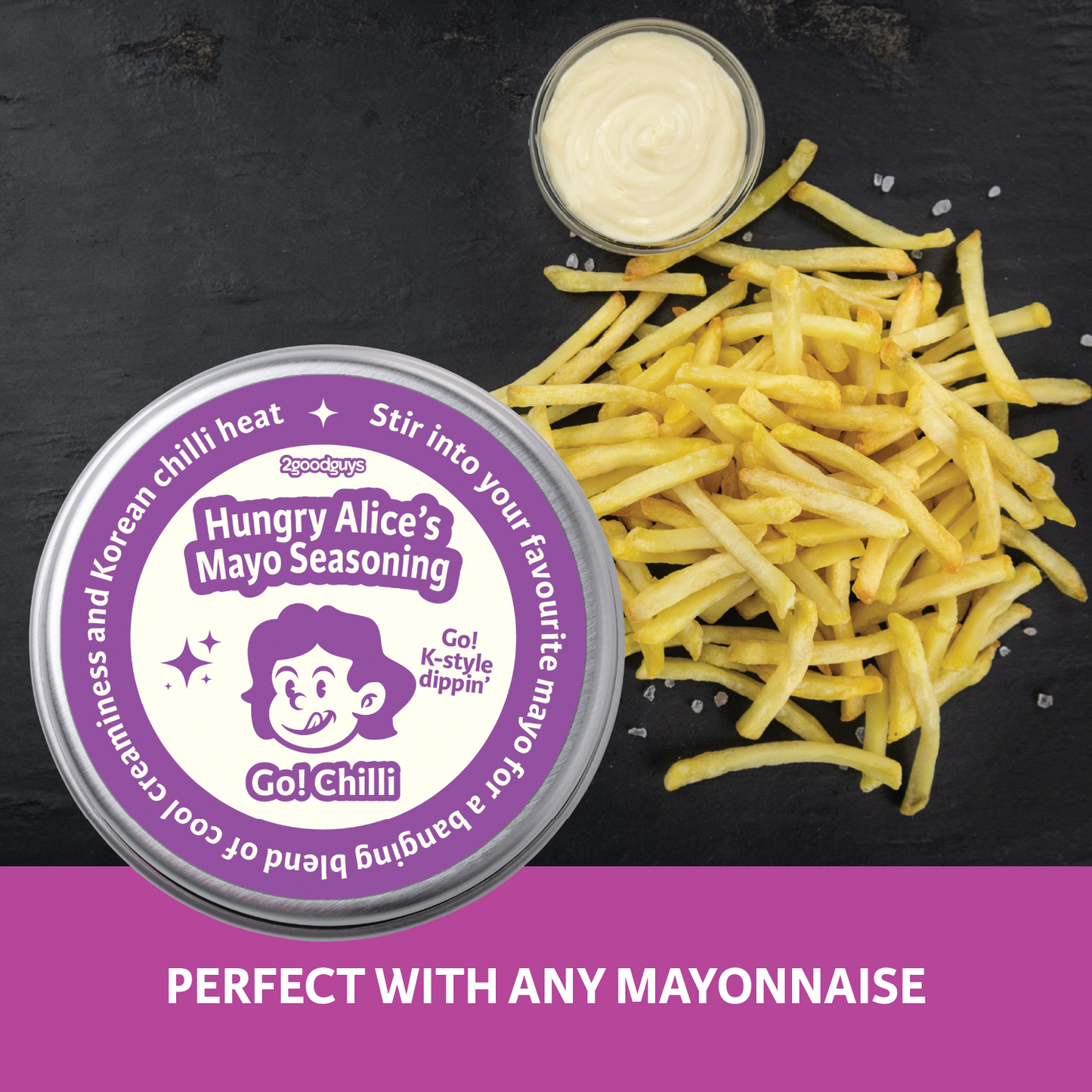 2GoodGuys Hungry Alice Mayonnaise Seasoning Go! Chilli