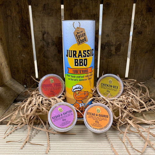 Jurassic BBQ Tube 'O' Rubs - Dorset Spice Shed